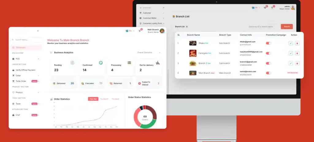 نظام ادارة المطاعم